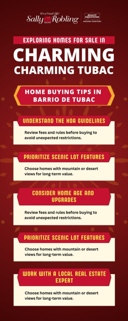 Exploring Homes for Sale in Charming Barrio de Tubac